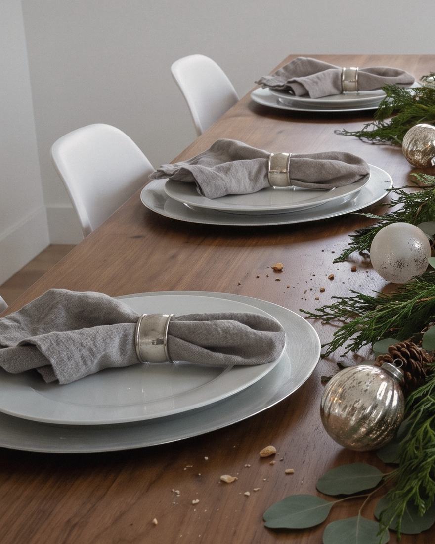 A closer view of The Silver Birch Supper