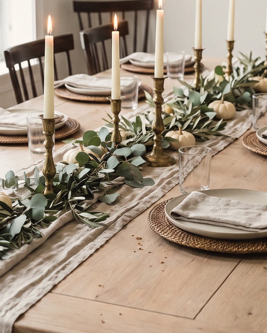 A closer view of The Long Table